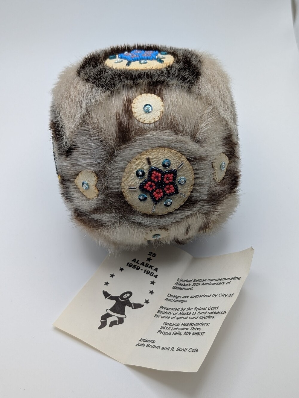 Alaskan Seal Skin Ball